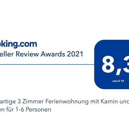 Grossartige 3 Zimmer Ferienwohnung Mit Kamin Und Garten Fuer 1-6 Personen Kaufbeuren Bagian luar foto