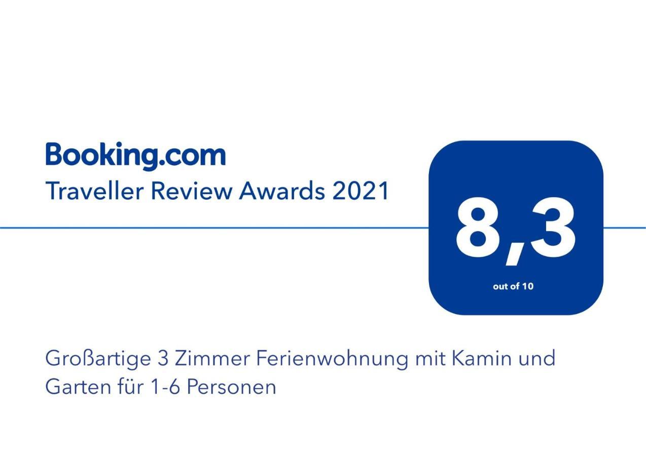 Grossartige 3 Zimmer Ferienwohnung Mit Kamin Und Garten Fuer 1-6 Personen Kaufbeuren Bagian luar foto